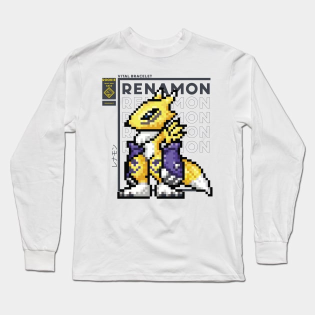 digimon vb renamon Long Sleeve T-Shirt by DeeMON